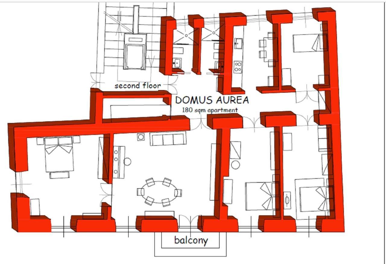 Domus Aurea 295 Leilighet Roma Eksteriør bilde